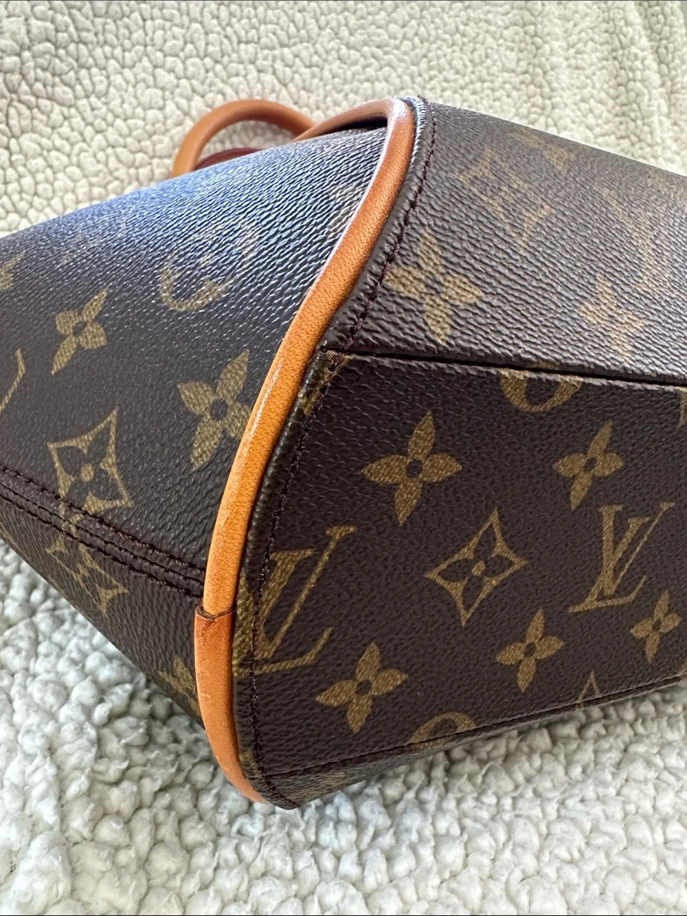 Louis Vuitton Y2K Monogram Ellipse MM top handle vintage with dust bag